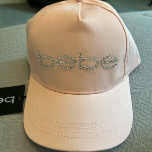 Bebe light pink cap
